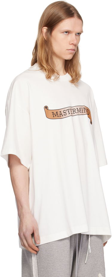 Tričko Mastermind WORLD Mastermind World Oversized Skull Tattoo T-Shirt Biela | MW25S14-TS050-022, 1