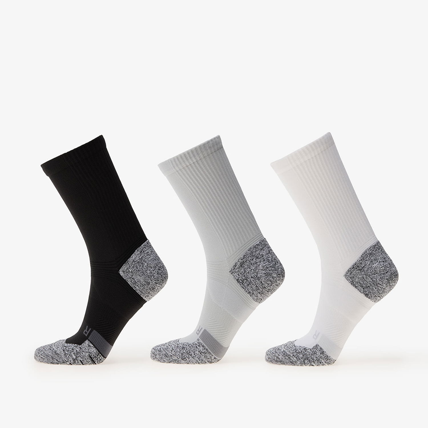 Ponožky Under Armour AD Pro Mid Socks 3-Pack Black Rôznofarebný | 1387048-001, 0