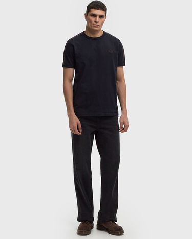 Tričko Fred Perry Contrast Tape Ringer T-Shirt Čierna | M4613-W71, 1