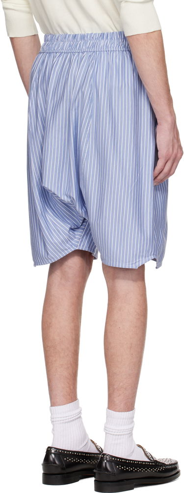 Šortky Vivienne Westwood Vivienne Westwood Romario Striped Shorts Modrá | 3F03000B-J009D-, 2