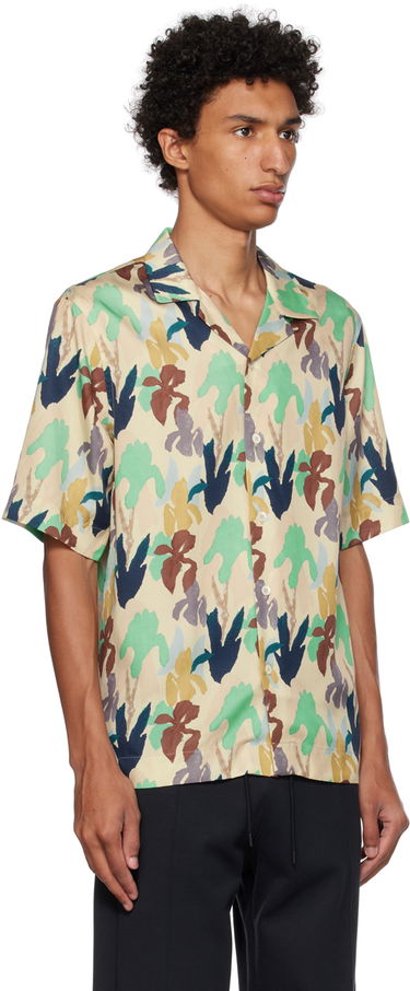 Košeľa Paul Smith Paul Smith Iris Print Shirt Béžová | M1R-905U-L02070, 1