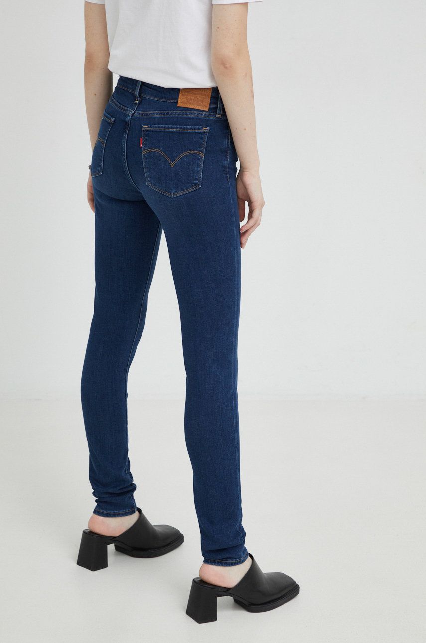 Džínsy Levi's 711 Skinny Jeans Medium Waist Navy | 18881.0600, 0