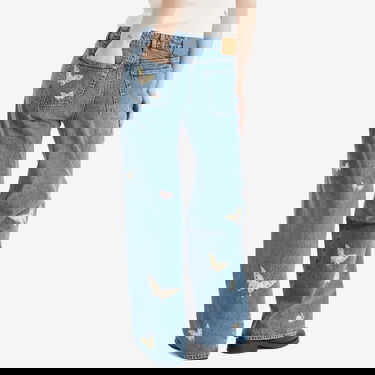 Džínsy OUR LEGACY Our Legacy Butterfly Wide Leg Jeans 25 Modrá | W2255TCI, 3