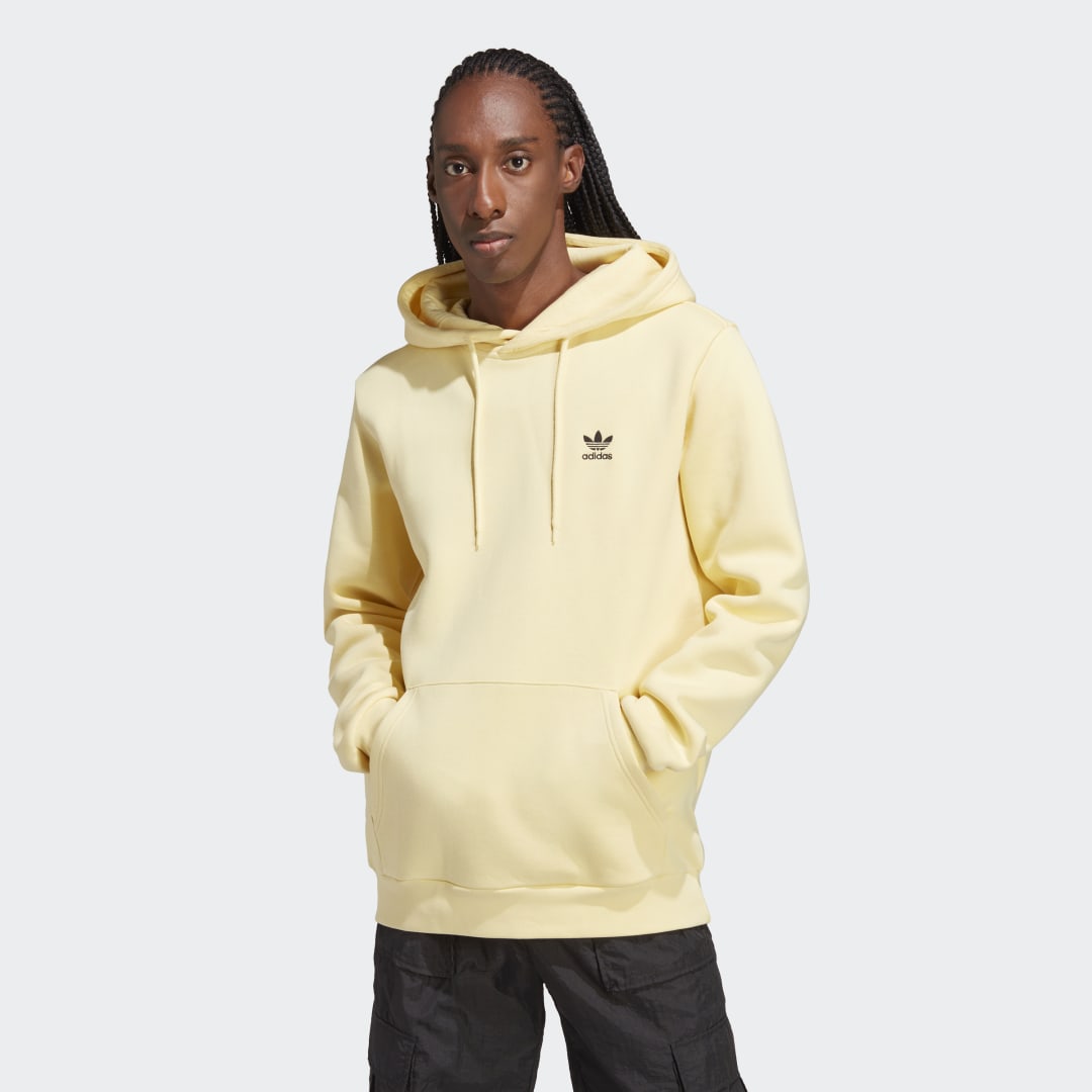 Mikina adidas Originals Trefoil Essentials Hoodie Žltá | IA4888, 0