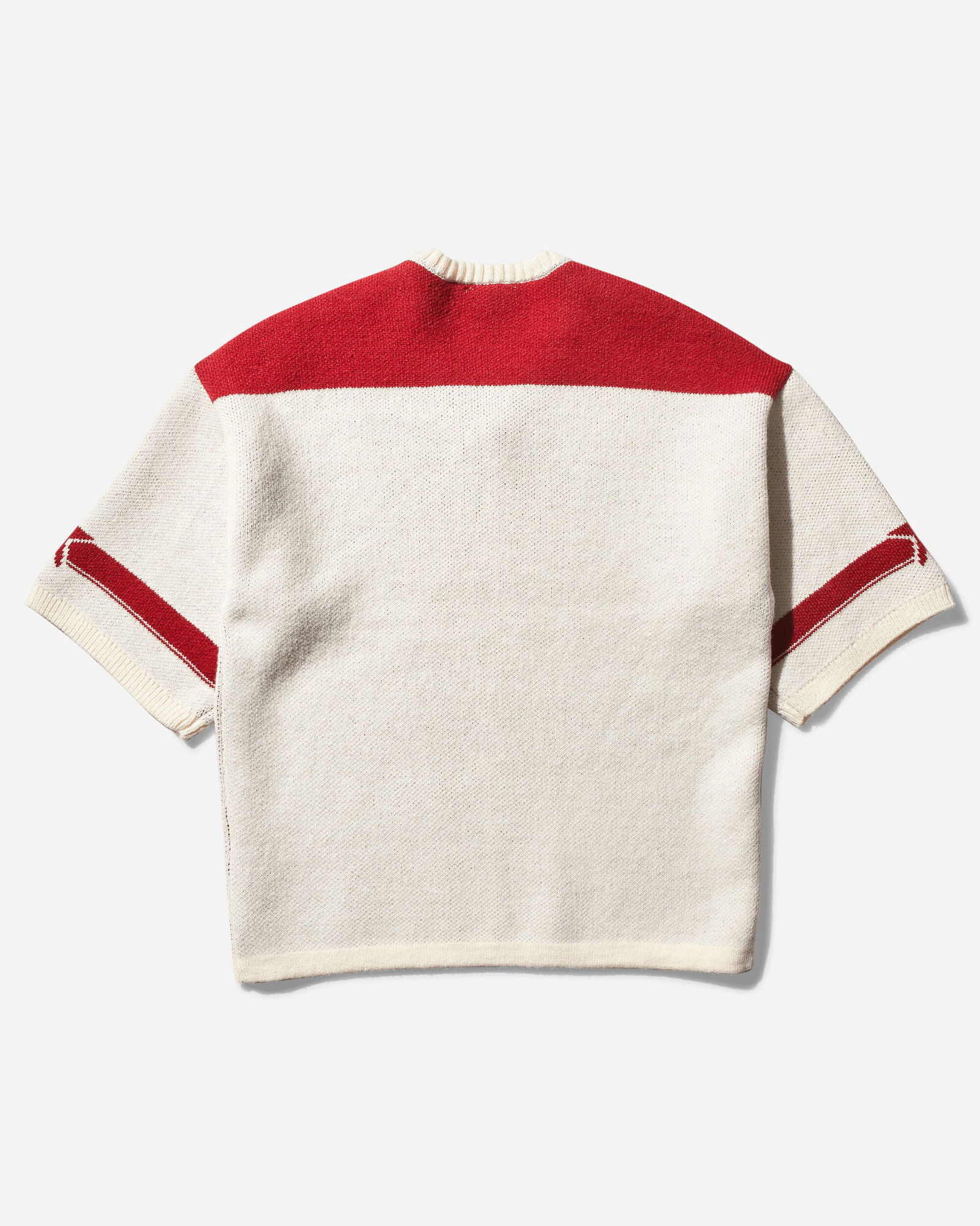 Football Jersey Sweater Petite Syrah / White