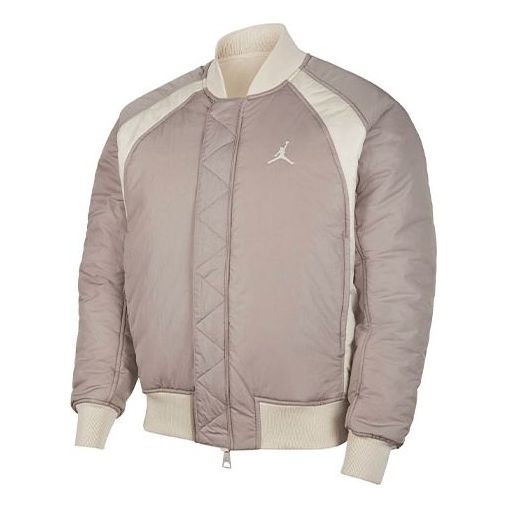 Bomber bunda Jordan Air Jordan Essentials MA-1 Reversible Aviator Jacket Šedá | DA9797-104
