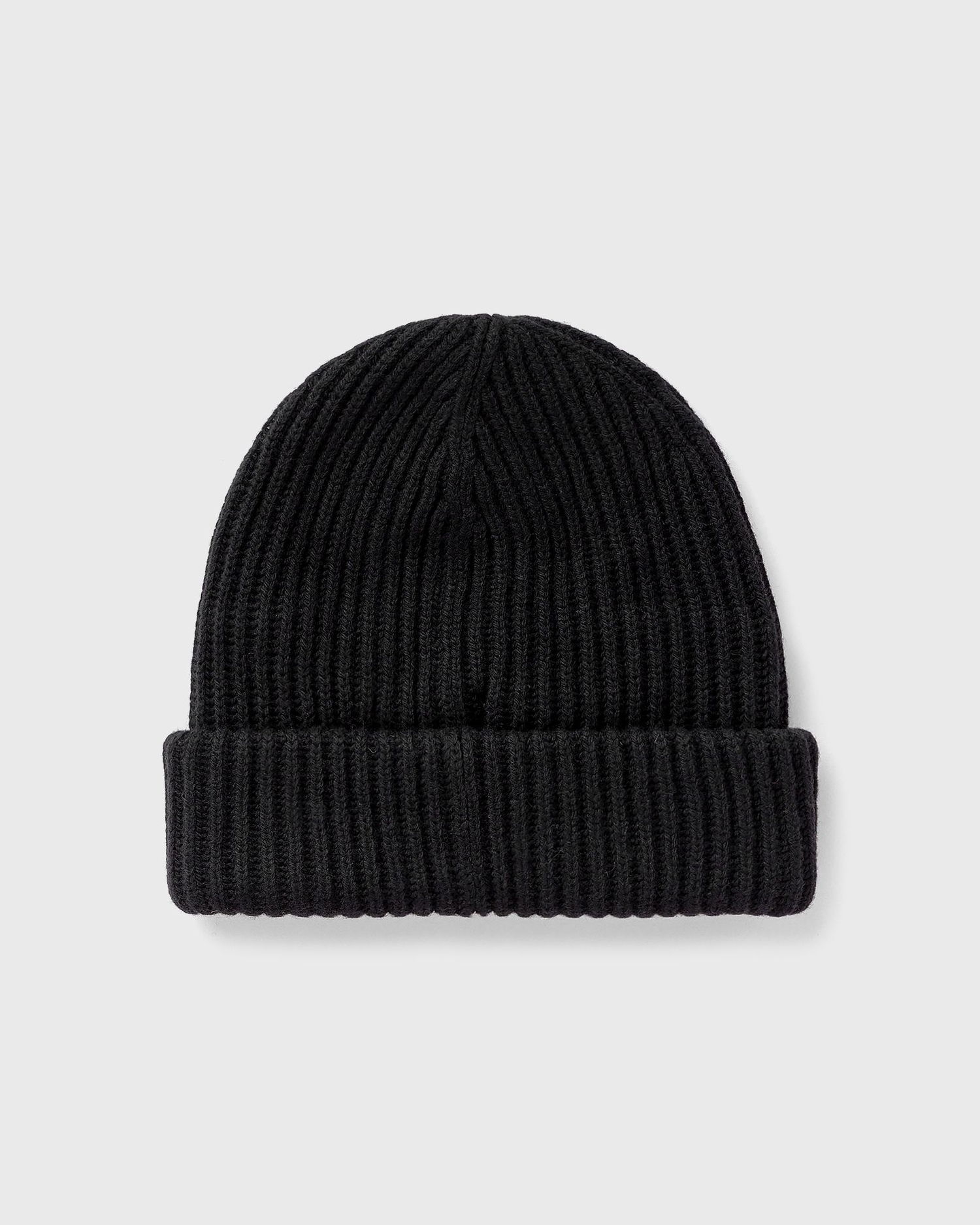 Kulicha GANNI Structured Rib Beanie Čierna | 5714667416047, 1