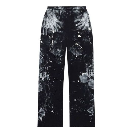 Nohavice Balenciaga Painter Sweatpants Čierna | 641589TKVG21070