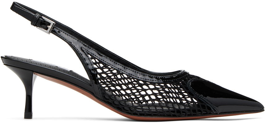 Tenisky a topánky Alaïa Slingback Heels with Heart Cutout Čierna | AA3E057CK204, 0