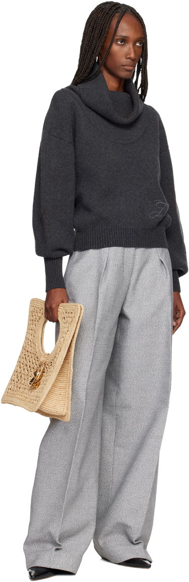 Tote bag Jacquemus La Croisière 'The Spiaggia small square' Tote Béžová | 24HBAW00421AW00513, 3