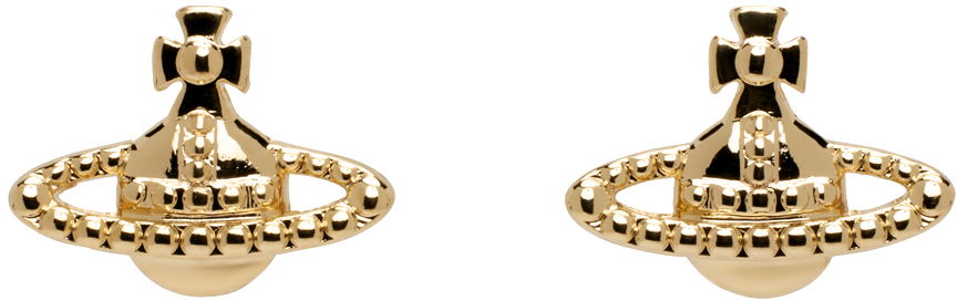 Náušnice Vivienne Westwood Gold-Tone Farah Earrings Metalická | 62010015-02R001-SM, 0
