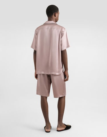 Šortky Dolce & Gabbana Silk Shorts Fialová | GV5MAZFU1AUF2815, 2