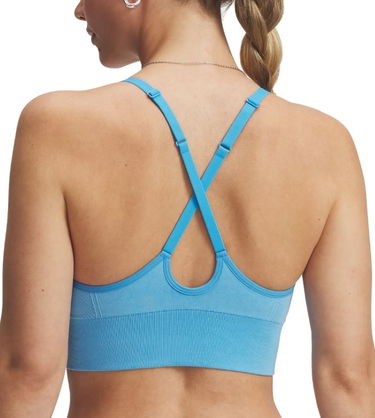 Podprsenka Under Armour Under Armour Vanish Seamless Washed Low Bra Modrá | 1388111-452, 2