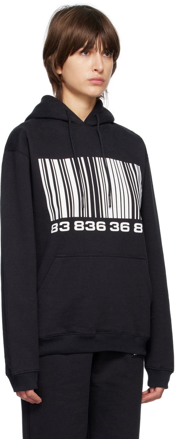 Mikina VETEMENTS VTMNTS Big Barcode Hoodie Čierna | VL16HD140B, 1