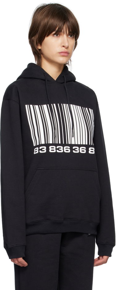 Mikina VETEMENTS VTMNTS Big Barcode Hoodie Čierna | VL16HD140B, 1