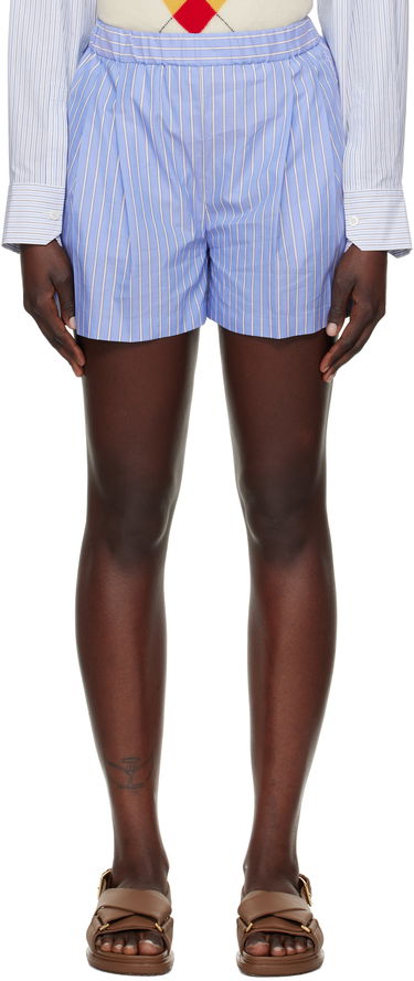 Šortky Marni Marni Striped Shorts Modrá | PAMA0553S0 UTC455, 0