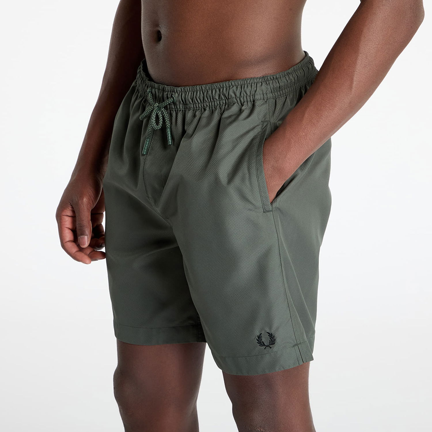 Šortky Fred Perry Fred Perry Classic Swim Shorts Zelené | S8508 X89, 1