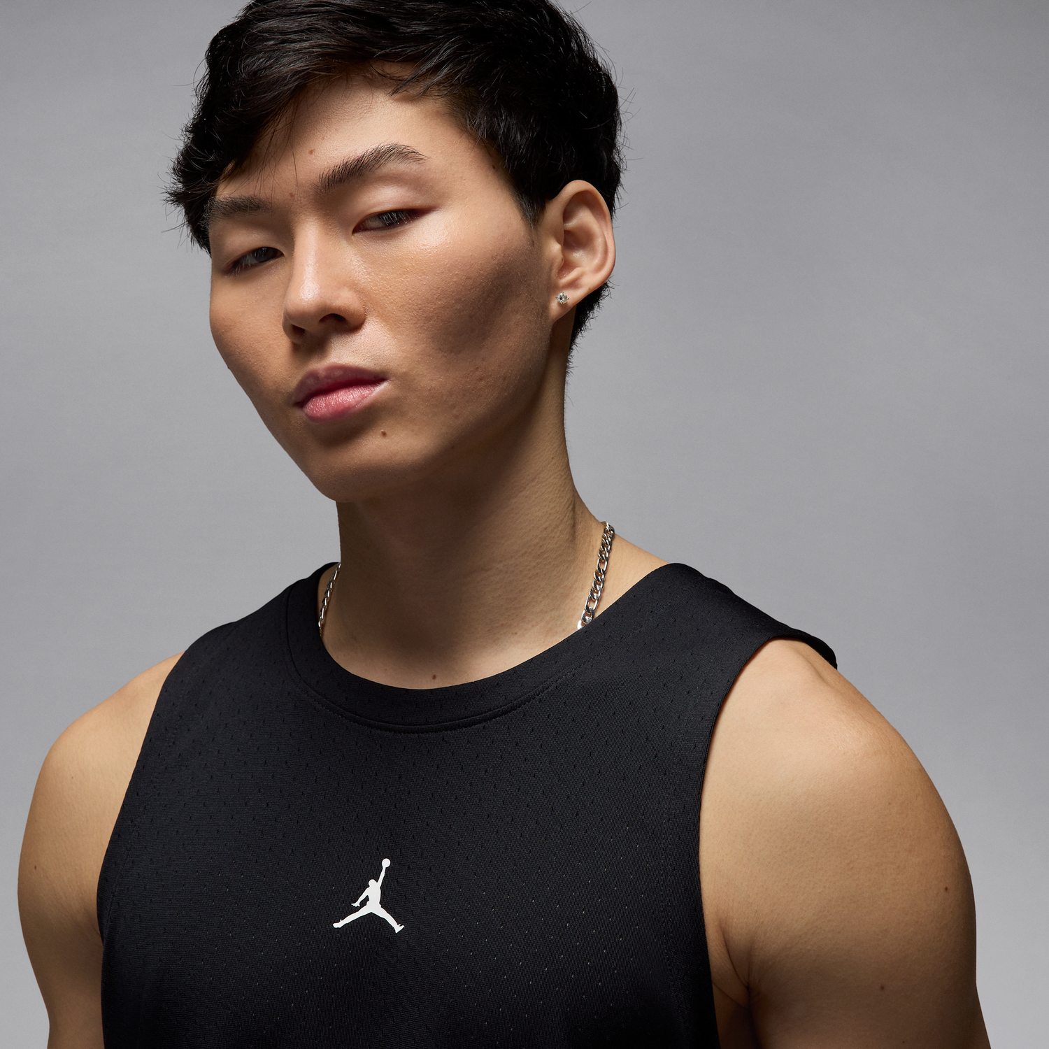 Tielko Jordan Jordan Sport Dri-FIT Mesh Tank Čierna | HF9949-010, 1