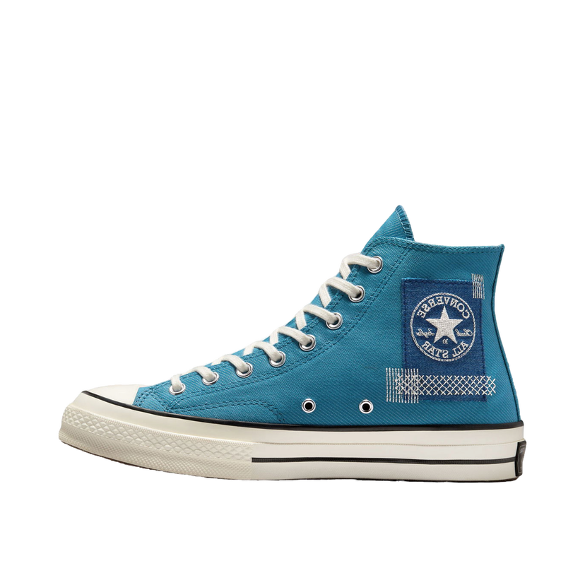 Tenisky a topánky Converse Chuck 70 High Patchwork Modrá | A00733C