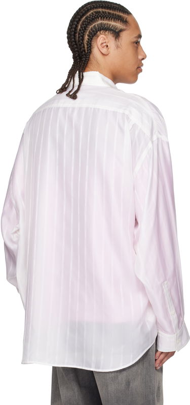 Košeľa Acne Studios Acne Studios Striped Button-Up Shirt Biela | BB0622-, 2