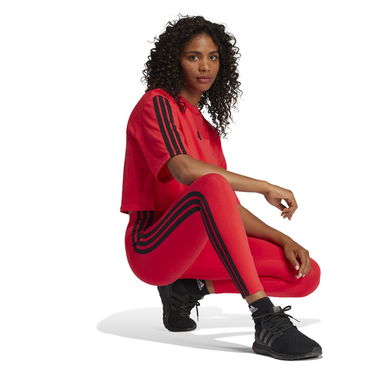 Legíny adidas Performance 3-Stripes Leggings Červená | JE0078, 2