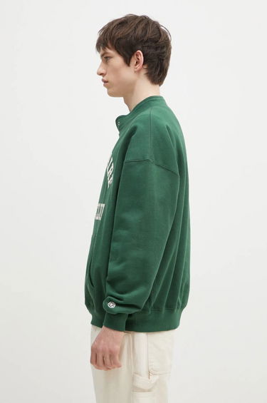 Mikina BILLIONAIRE BOYS CLUB Stand Collar Sweatshirt with Print Zelené | B24444, 1