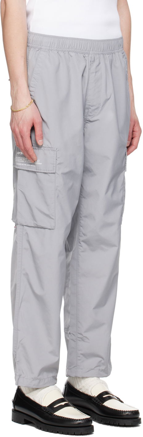 Cargo nohavice AAPE by A Bathing Ape AAPE by A Bathing Ape Patch Cargo Pants Šedá | AAPPTMA663XXMGYL, 1