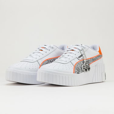 Tenisky a topánky Puma Cali Wedge Mr. Doodle Biela | 374210 01, 1