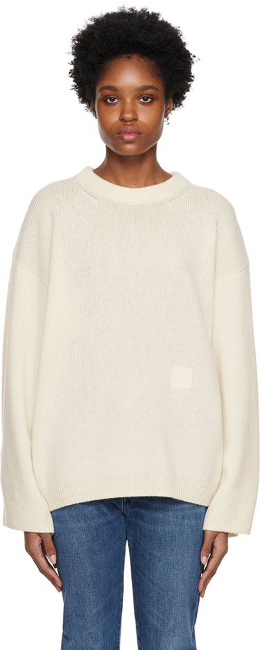 Sveter TOTEME TOTEME Crewneck Sweater Biela | 222-571-753, 0