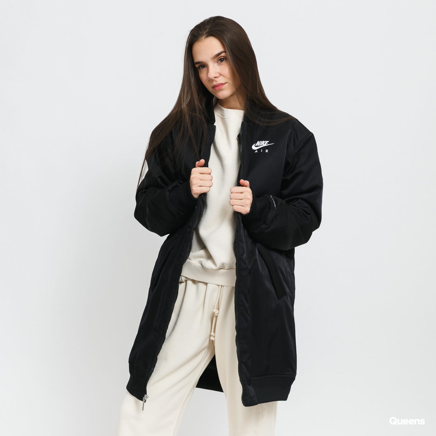 Bomber bunda Nike SportswearTherma-FIT Synthetic-Fill Bomber Jacket Čierna | DD4640-010, 0