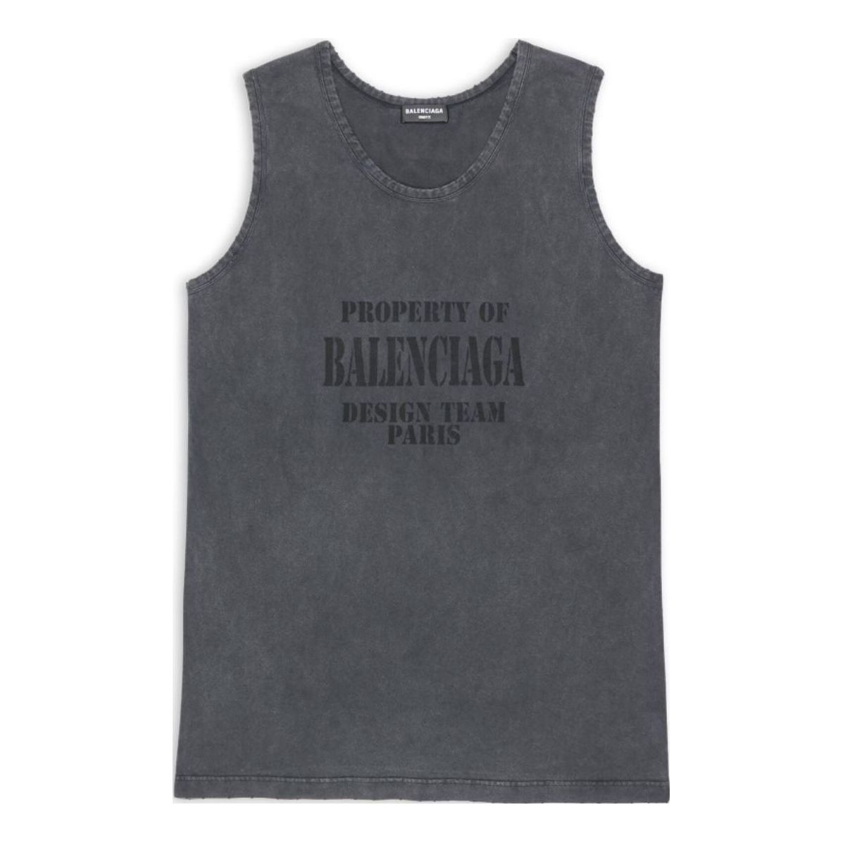 Tielko Balenciaga Balenciaga Loose Tank Top Šedá | 697880TMVI11055, 0