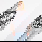 Tree Edge Camo Layered Pullover Hoodie XXL