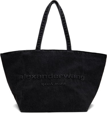 Tote bag Alexander Wang Alexander Wang Punch Denim Tote Čierna | 20125T30T, 0