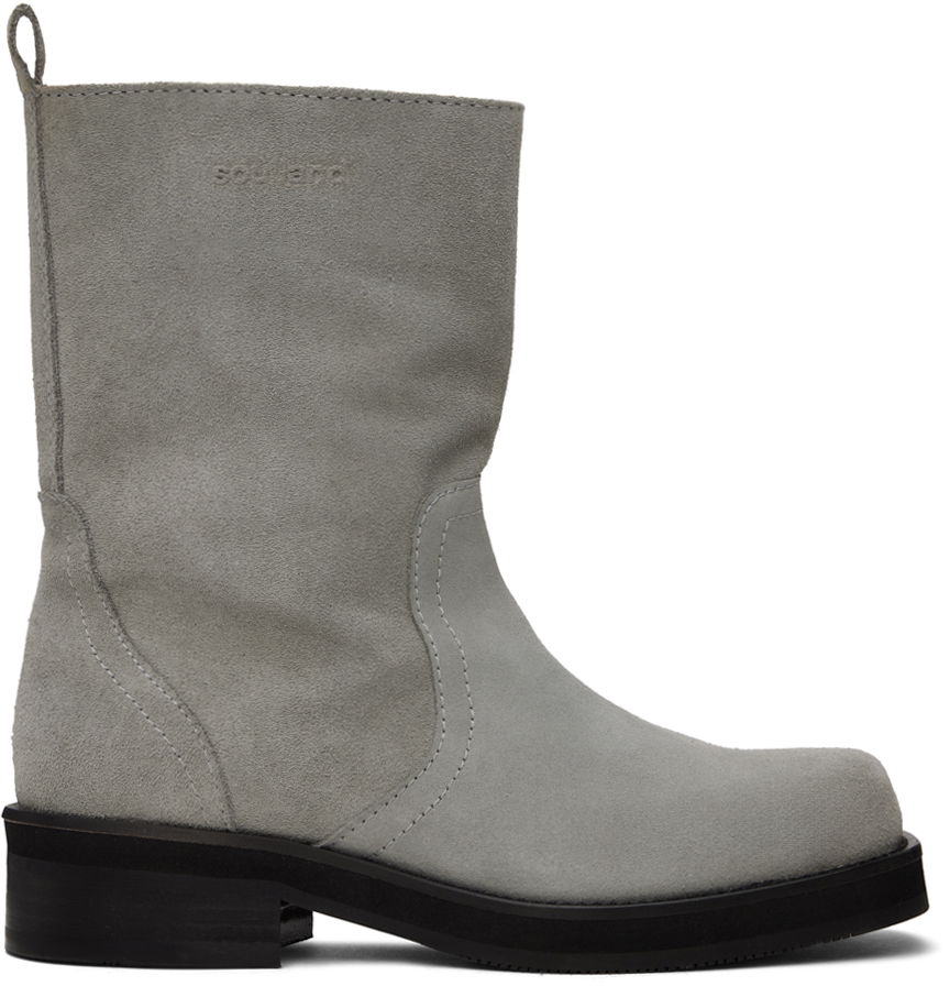 Oblečenie Soulland Soulland Delaware Suede Boots Šedá | 41101-1295, 0