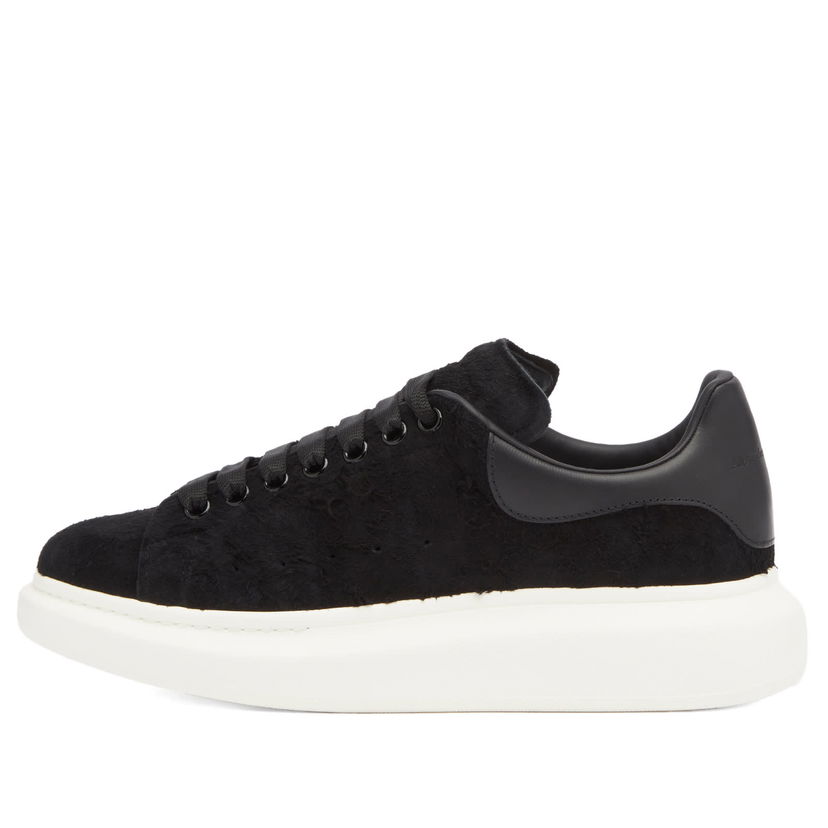 Tenisky a topánky Alexander McQueen Exaggerate Sole Rough Suede Čierna | 553680-WIAC8-1000
