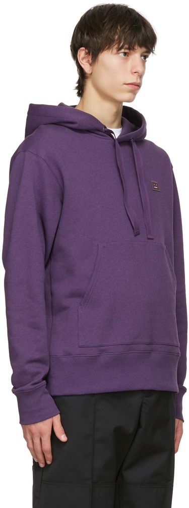 Mikina Acne Studios Acne Studios Patch Hoodie Fialová | CI0059-, 1