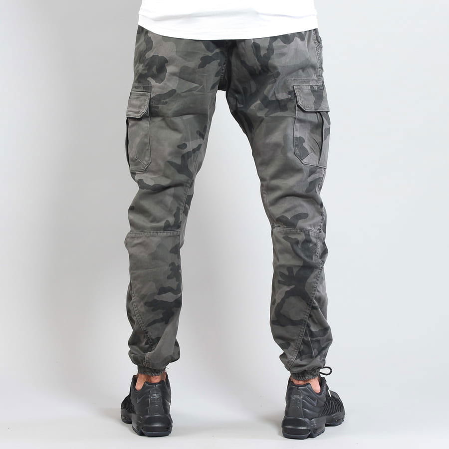 Camo Cargo Jogging Pants