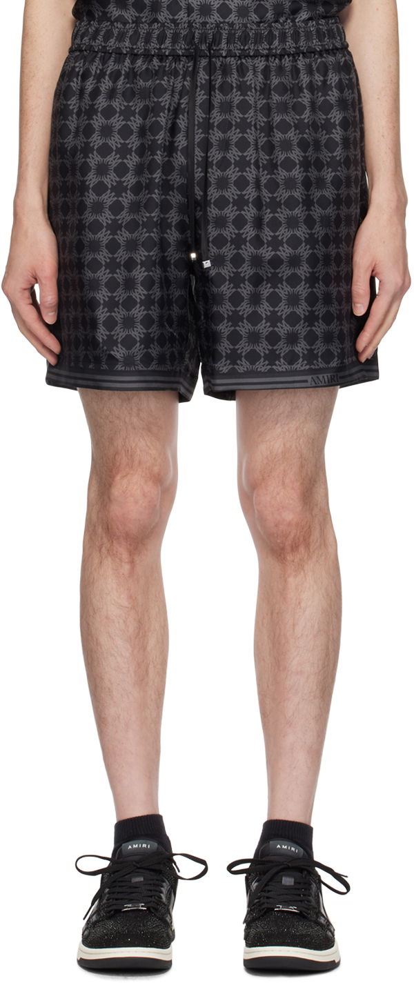 Šortky AMIRI Quad Shorts Čierna | AMSHCA1052, 0