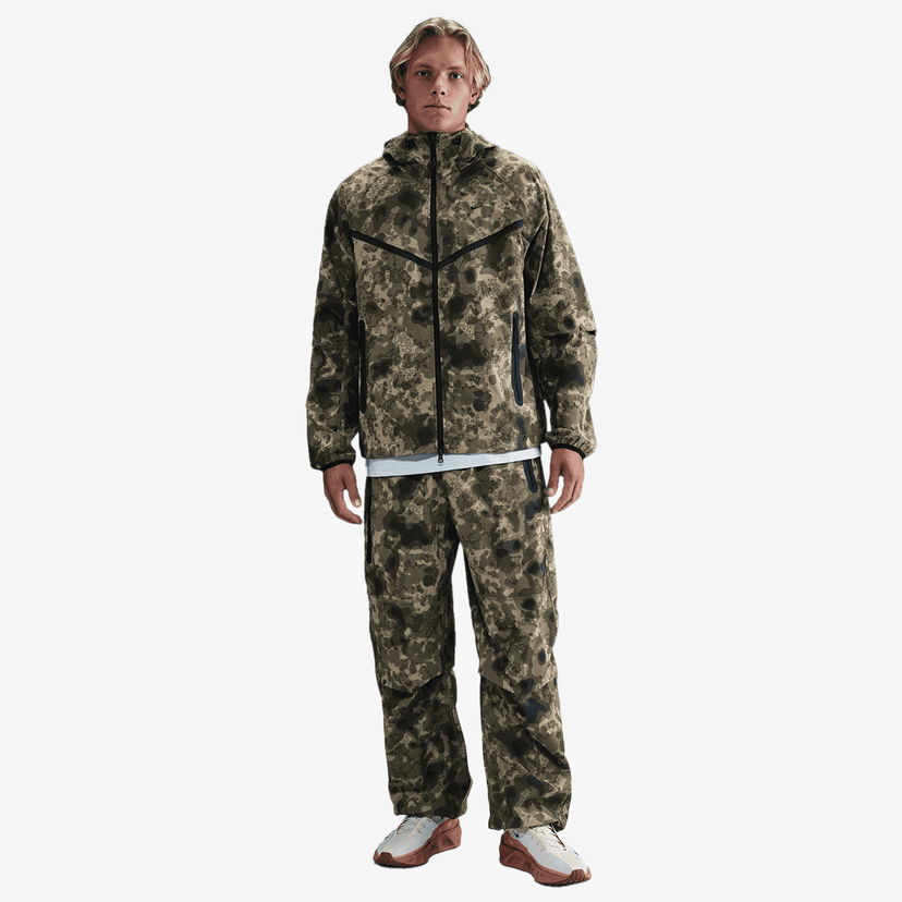 Bunda Nike Tech Woven Camo Jacket Zelené | HV0979-210