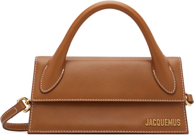 Kabelka Jacquemus Brown 'The long Chiquito' Bag Hnedá | 22HBAW00004AC01C04