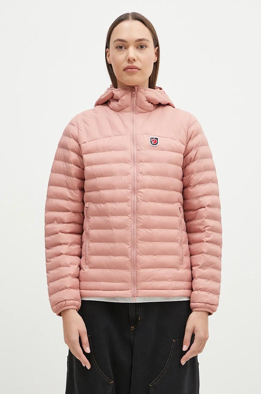 Prešívaná bunda FJÄLLRÄVEN Expedition Latt Hoodie W Insulated Jacket Ružová | F86120.300, 0