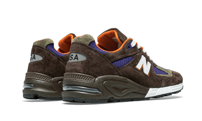 Tenisky a topánky New Balance 990v2 Made in USA "Brown Purple'" Hnedá | M990BR2, 1