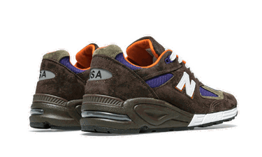 Tenisky a topánky New Balance 990v2 Made in USA "Brown Purple'" Hnedá | M990BR2, 1