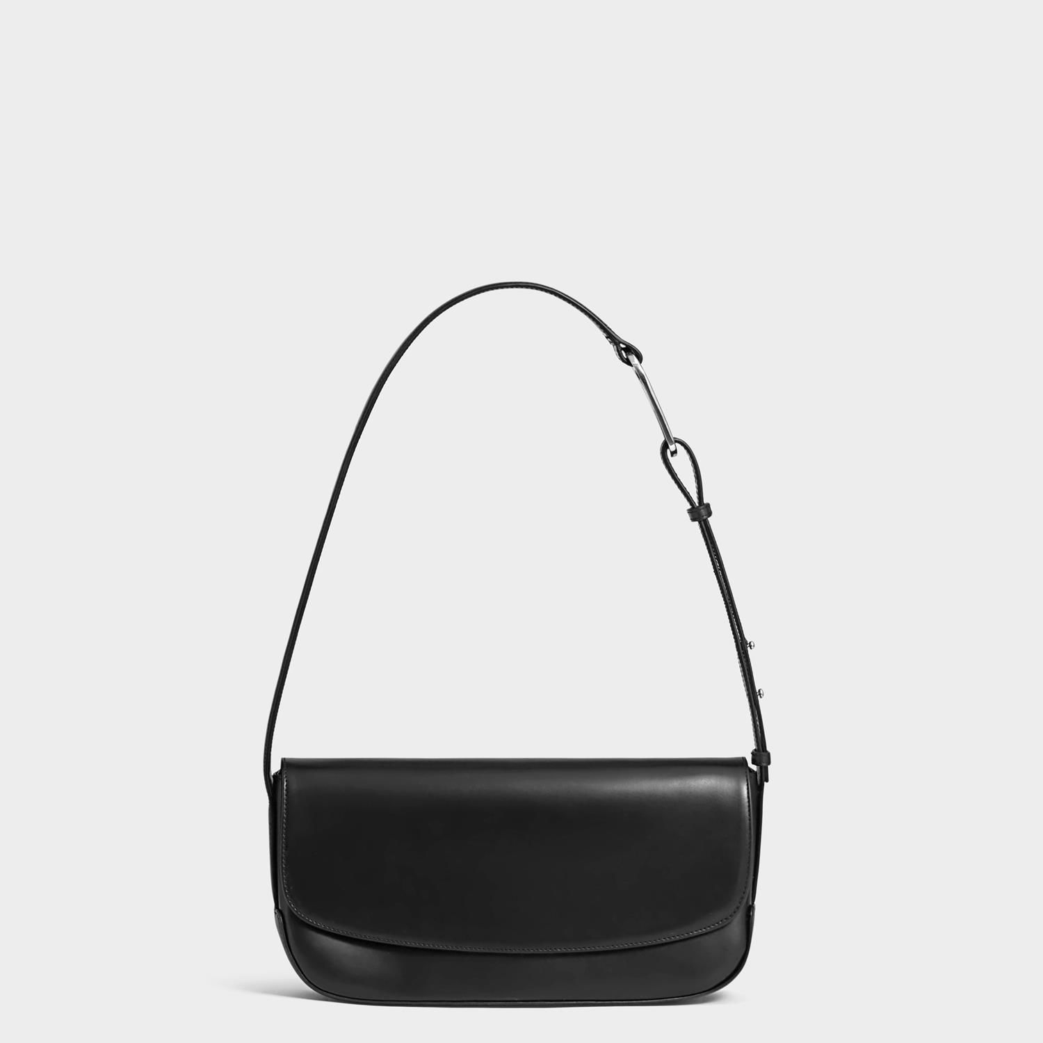 Taška cez rameno Vagabond Vagabond Deia Leather Shoulder Bag Čierna | BP03-001-20, 0