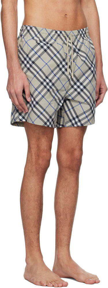 Plavky Burberry Burberry Check Shorts Béžová | 8108202, 1