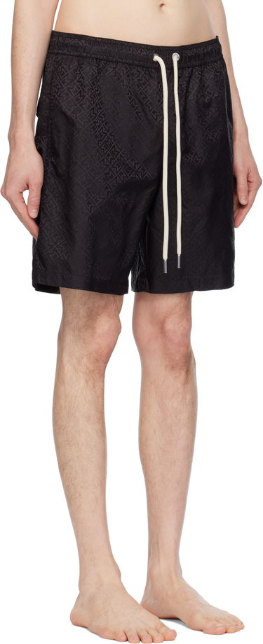 Plavky Moncler Moncler Monogram Swim Shorts Čierna | K10912C000025987H, 1