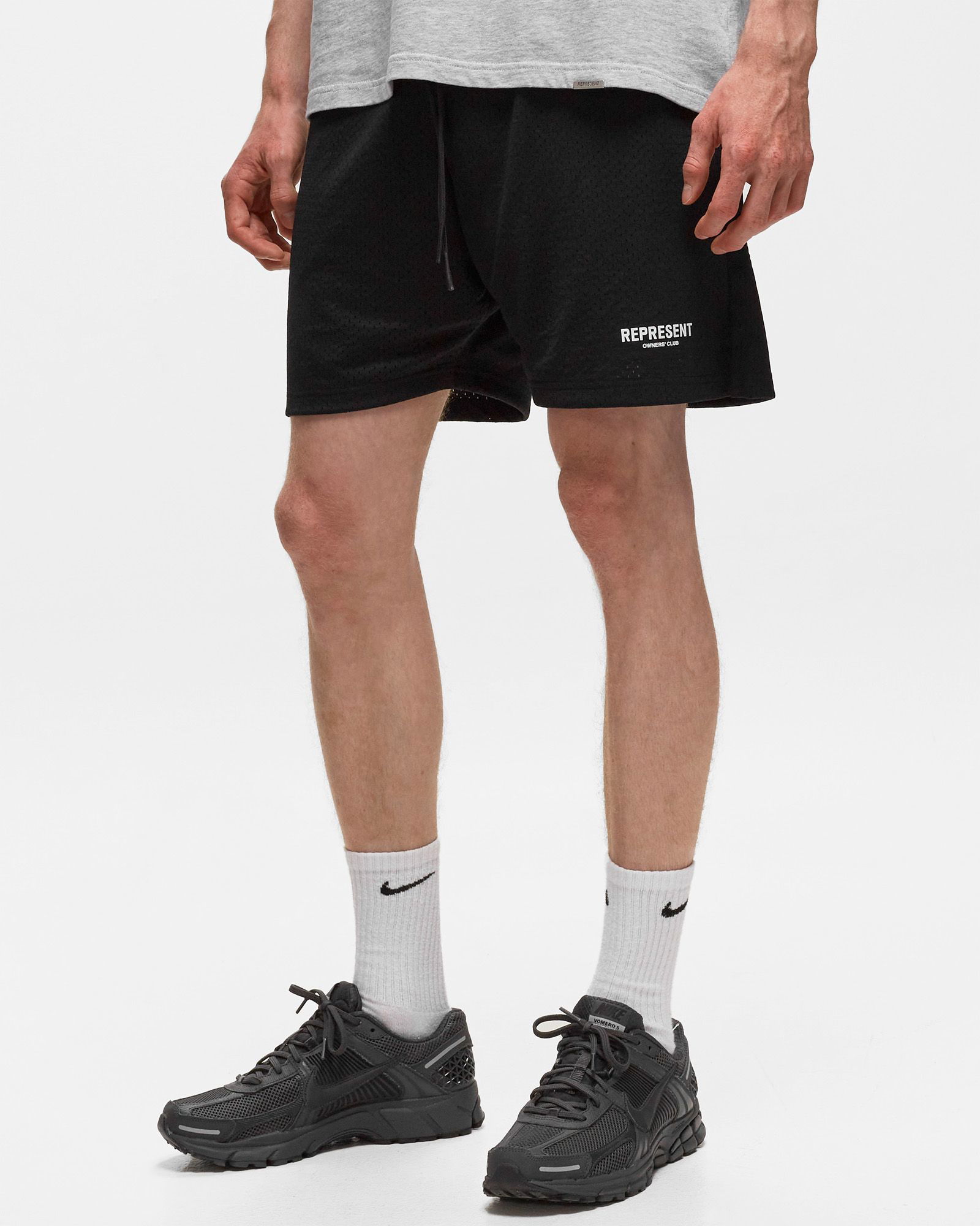 Represent Owners Club Mesh Shorts Black