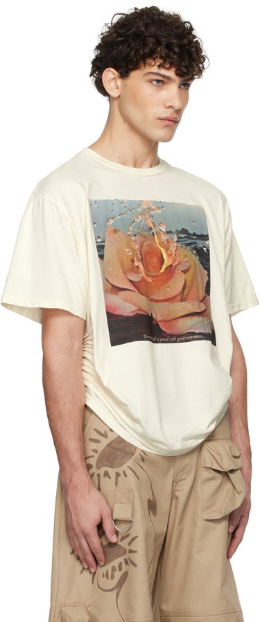 Tričko Collina Strada Collina Strada Katina Duo Graphic T-Shirt Zelené | XX3053, 4