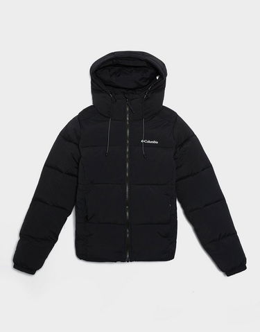 Prešívaná bunda Columbia Outdoor Puffect Hooded Jacket Čierna | 2160511010, 0