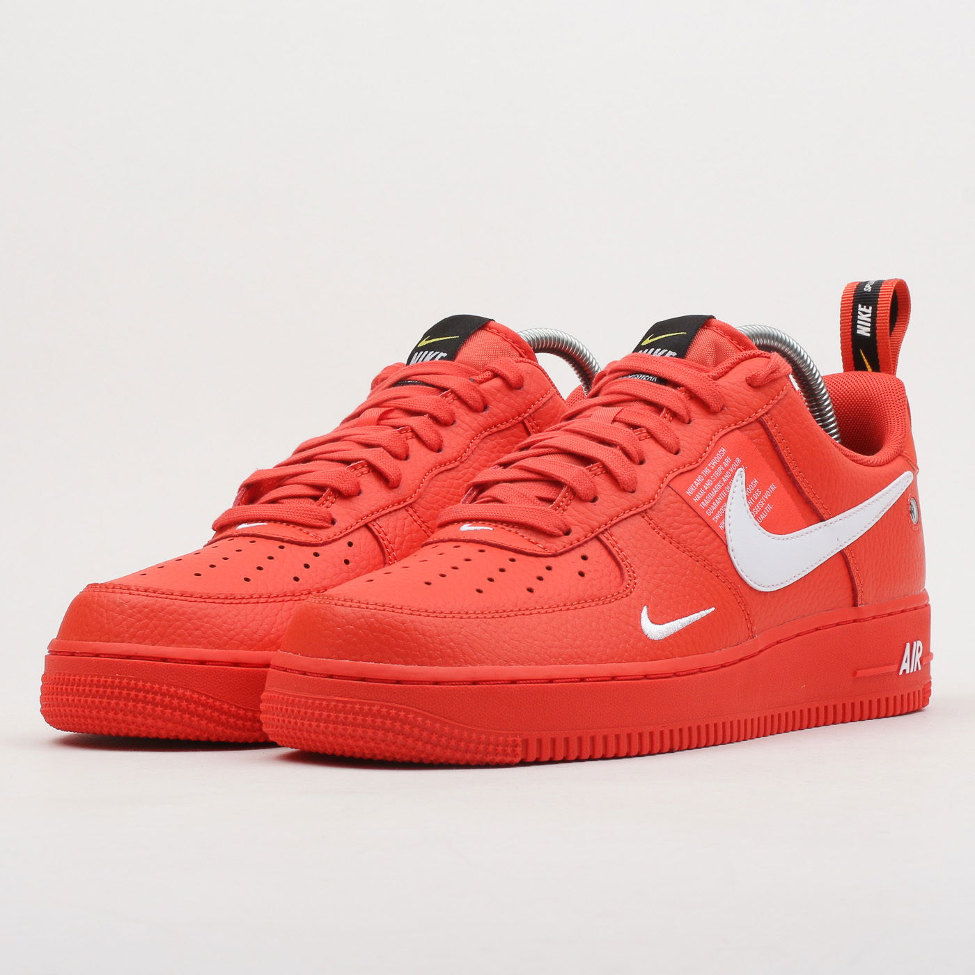 Tenisky a topánky Nike Air Force 1 '07 LV8 ''Overbranding'' Červená | AJ7747-800, 1
